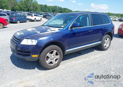 2006 Volkswagen Touareg V6 from USA, damaged, VIN WVGZG77L46D009826